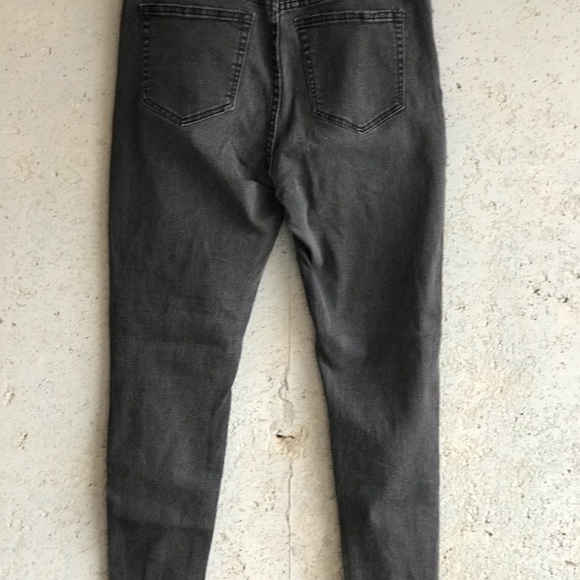 ♦️Sz7 StreetWear Society Black | Skinny High Rise Jeans - Picture 6 of 14